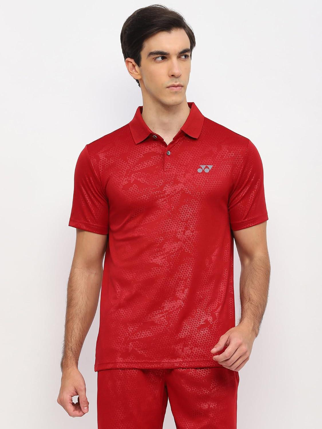 Yonex T-Shirt Polo 2969 | Rio-Red | Premium Badminton Sportswear for Men – Buy Online at Probadminton.in.
