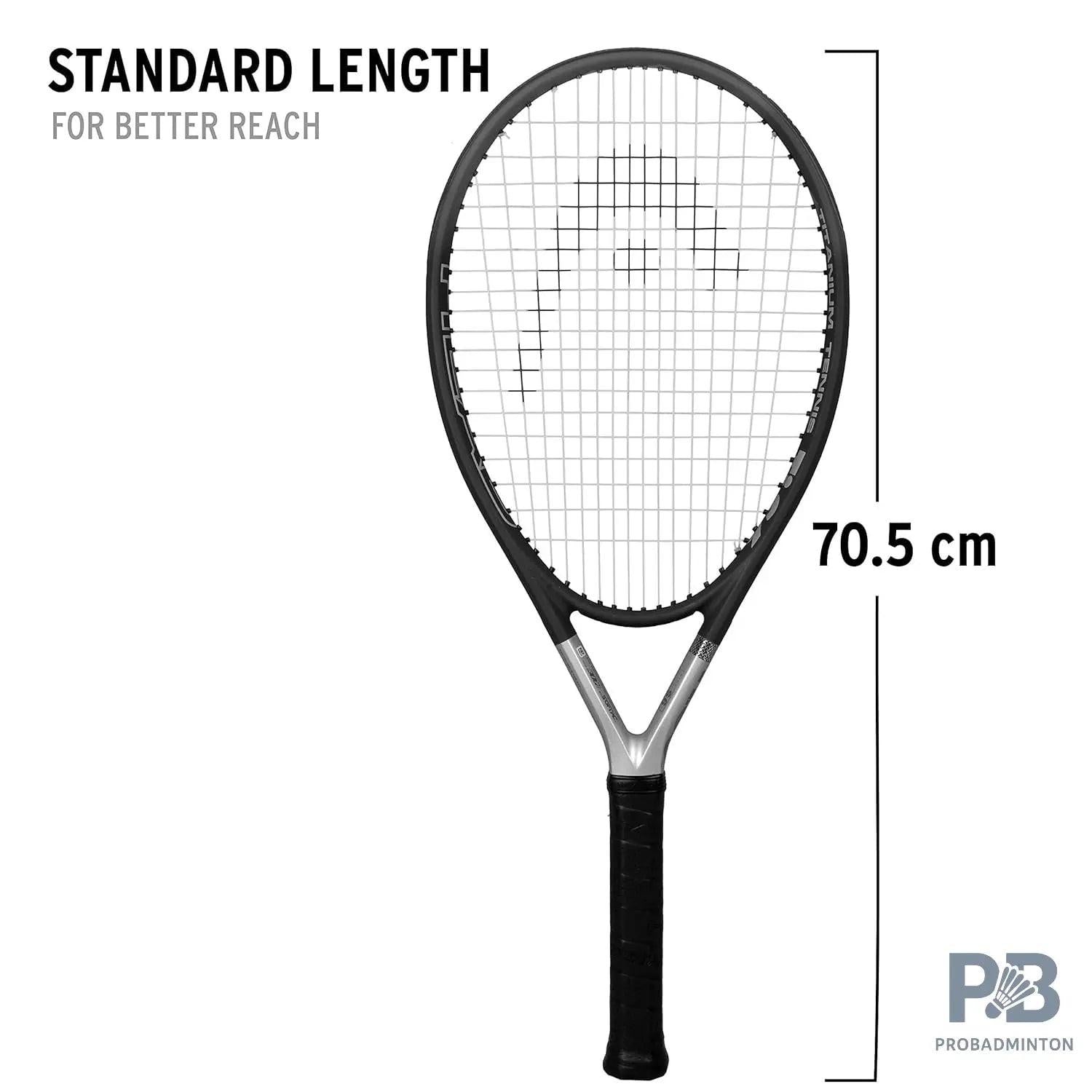 HEAD Ti S6 Graphite Titanium Tennis Racquet.