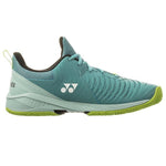 Yonex Sonicage 3 Wide Unisex Power Cushion Tennis Shoes – Smoke Blue | Lightweight & Stable | ProBadminton.in.
