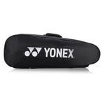 Yonex Royal Blue Black badminton kit bag close up