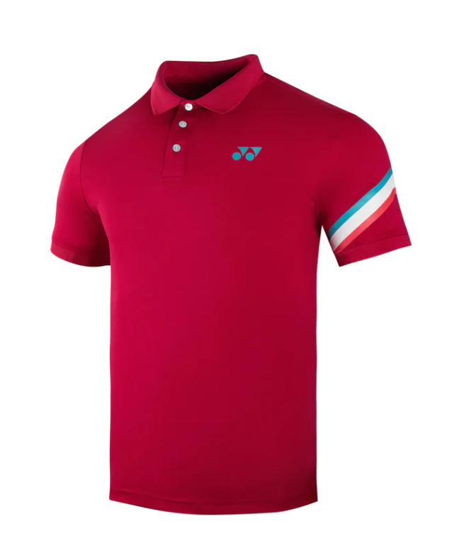 Yonex T-Shirt Polo 2734 | Cerise | Lightweight Badminton Sports Polo T-Shirt for Men – Probadminton.in.