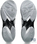 Asics GEL-Rocket 12 Men’s Badminton Shoes | White/Black | Indoor Court Stability & Flexibility – ProBadminton.in.