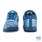 Yonex Blaze 3I Badminton Shoes | Crystal Teal/Hyper Orange | Lightweight Non-Marking Court Shoes.