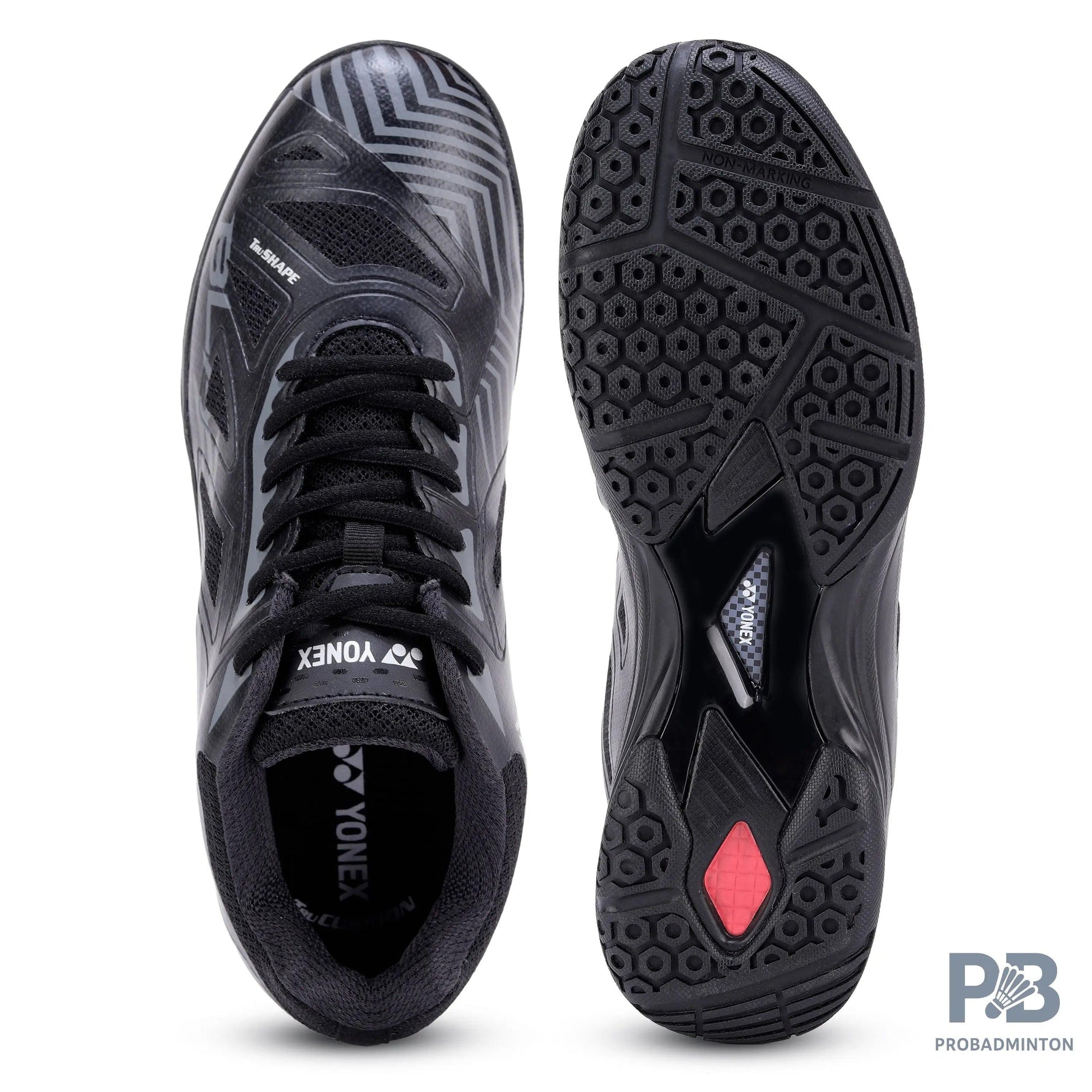 Yonex Blaze 3I Badminton Shoes | Black | Lightweight Non-Marking Court Shoes.