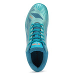 Yonex Blaze 3I Badminton Shoes | Neptune Green/Hyper Orange | Lightweight Non-Marking Court Shoes.