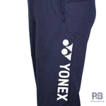 Yonex 2354 Trackpant for Men (Alloy/Peacoat/Jat Black) | Premium Badminton/Tennis/Gym Pants | UV Protection | Quick Dry | High-Waist with Pockets.