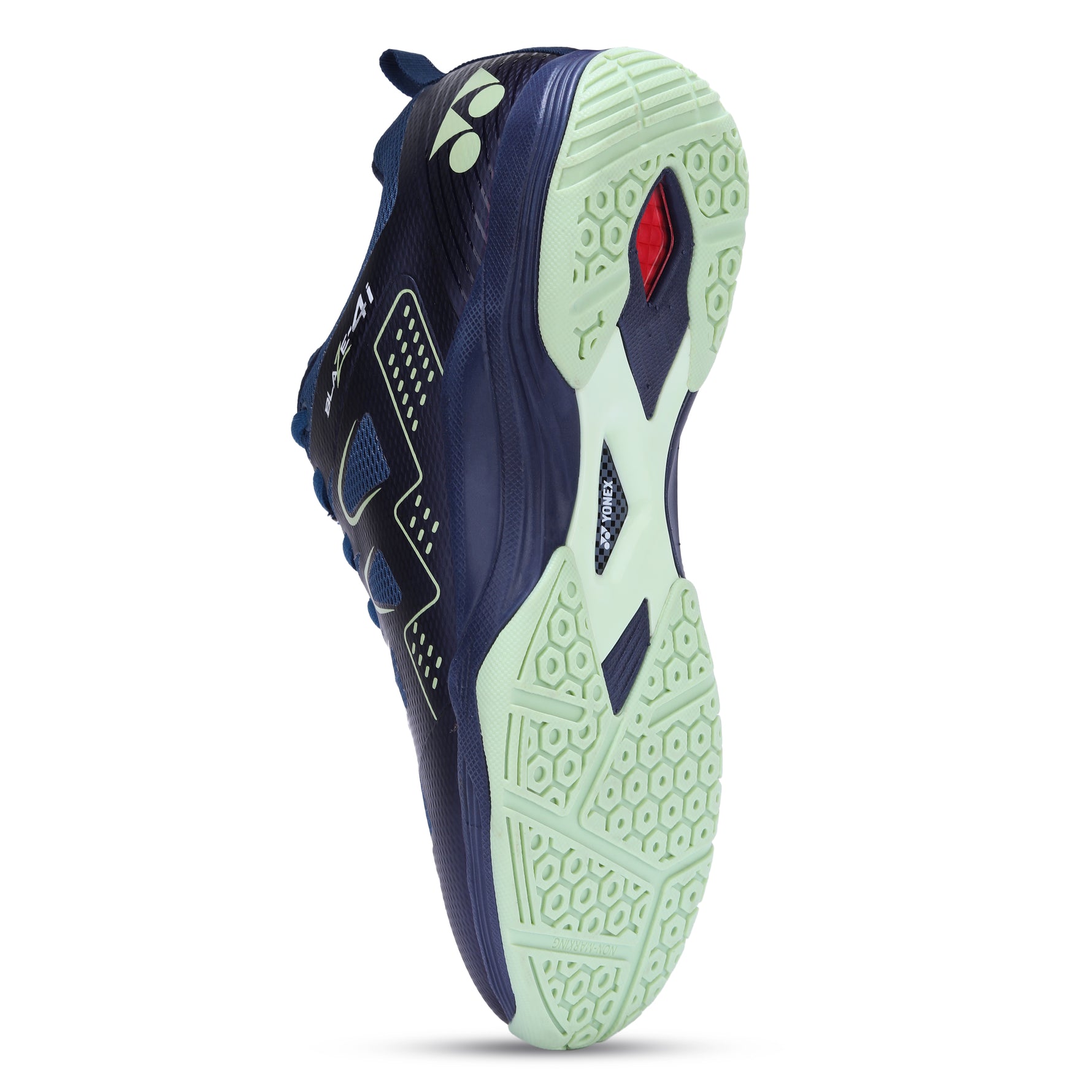 yonex blaze 4i badminton footwear cyan lime

