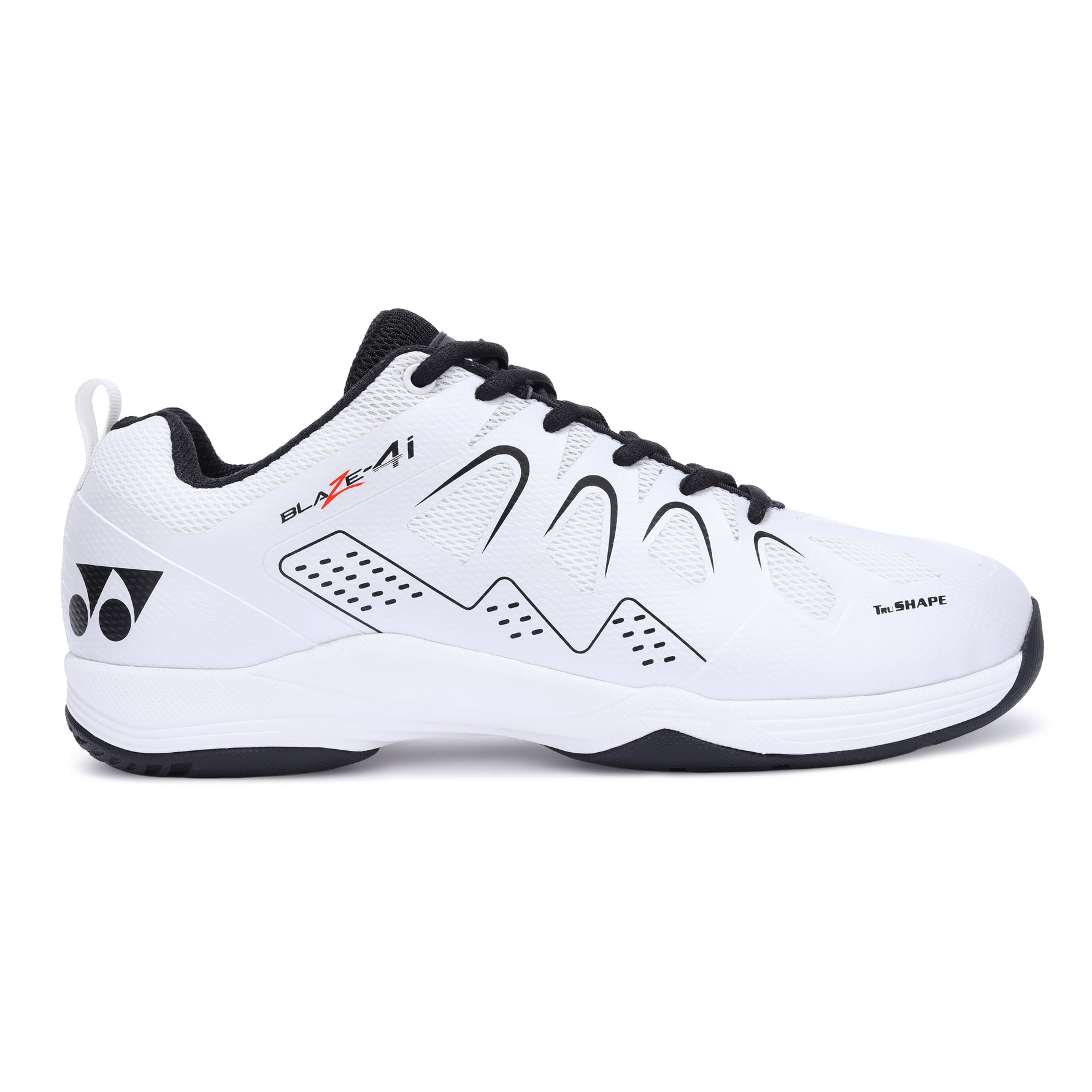 yonex blaze 4i badmnton shoes white black

