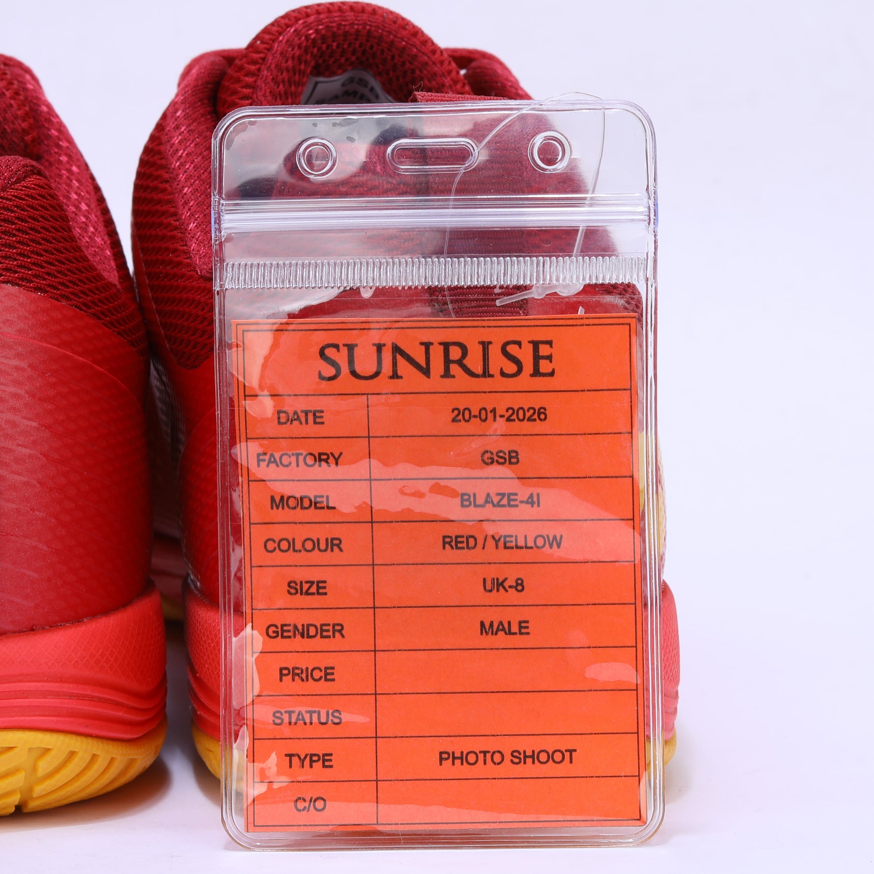 yonex blaze 4i badmintn shoes red yelow

