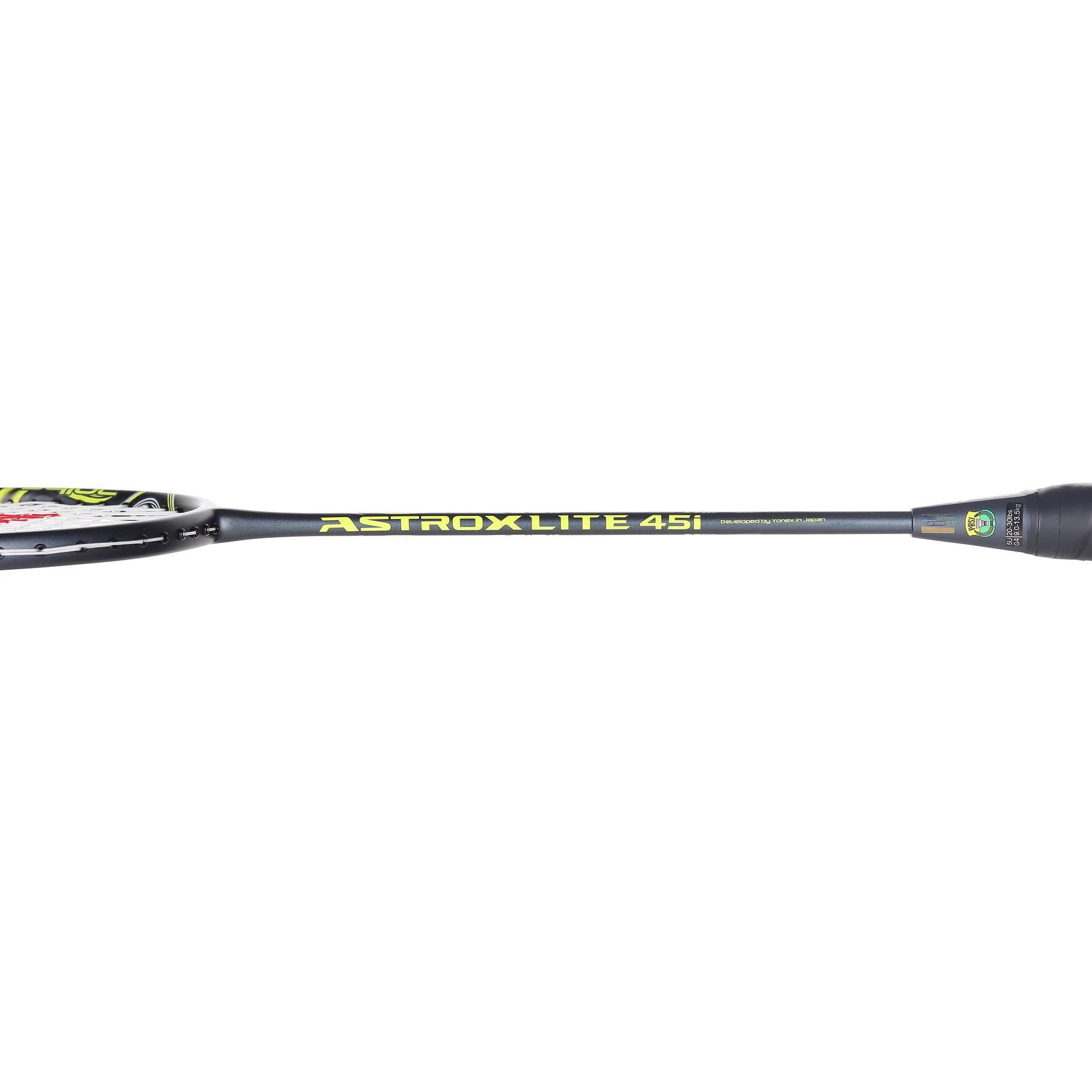 yonex astrox lite 45i dark gray badmintn racket

