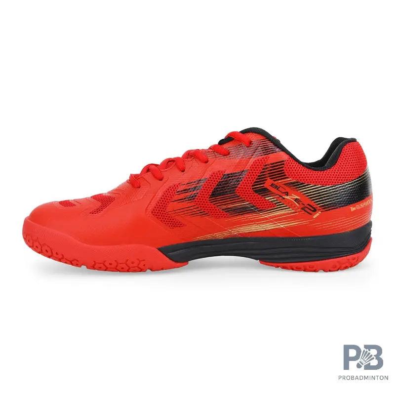 Yonex Blaze 2i Badminton Shoes | Red/Black/Gold.