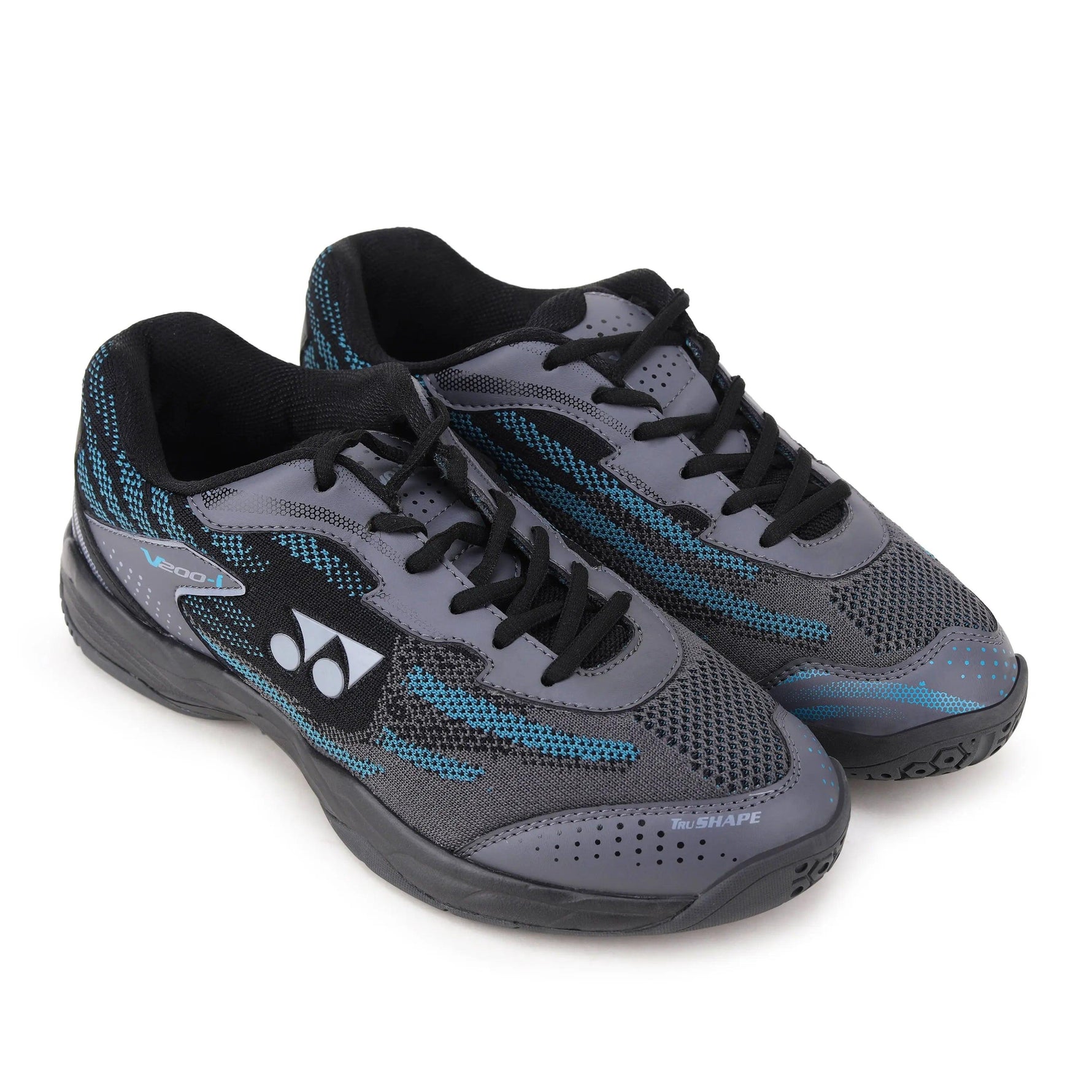Yonex V 200i Badminton Shoe | Cyan Black.