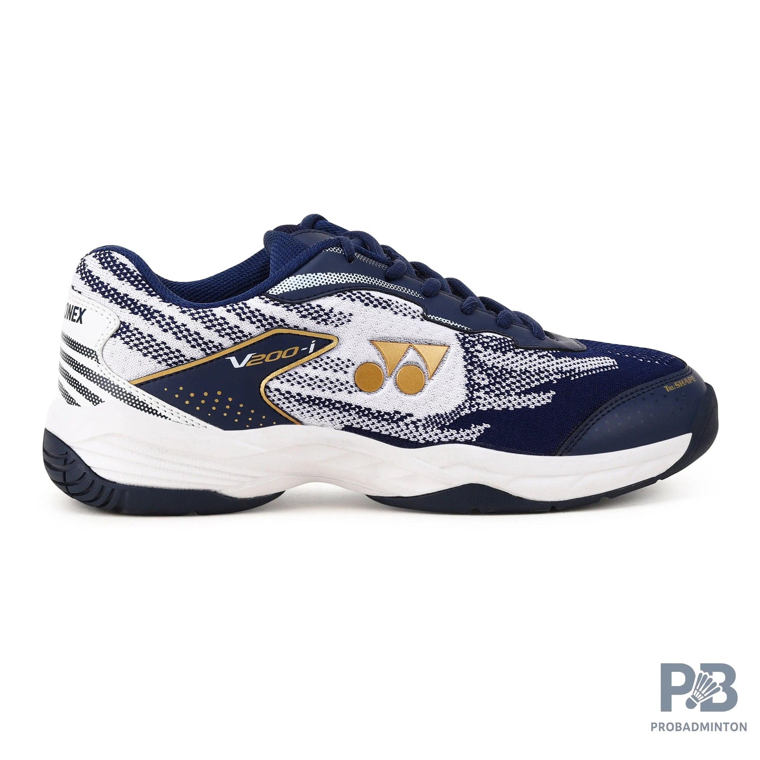 Yonex V 200i Badminton Shoe | Indigo Marine/White.