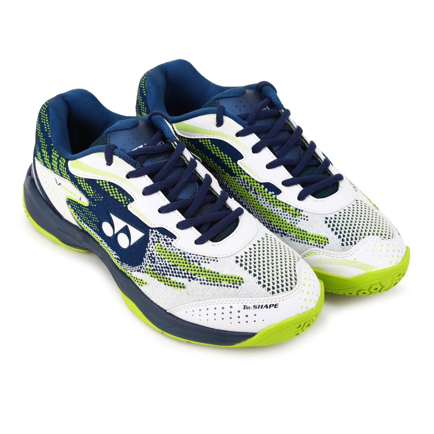 Yonex V 200i Badminton Shoe | White Deep Ocean.
