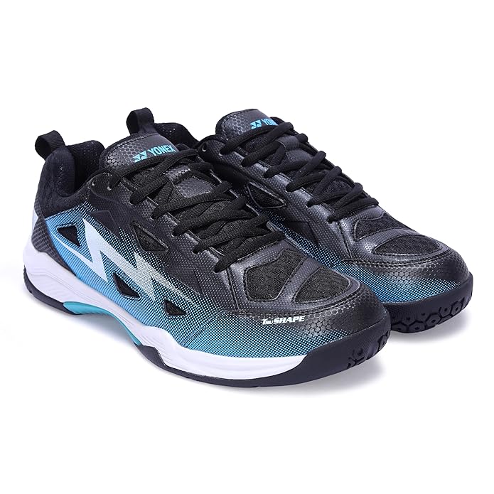 yonex dominant6i badmnton shuz blak blu

