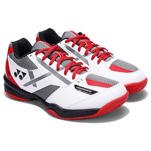 YONEX POWER CUSHION SHB 39 BADMINTON SHOE WHITE RED