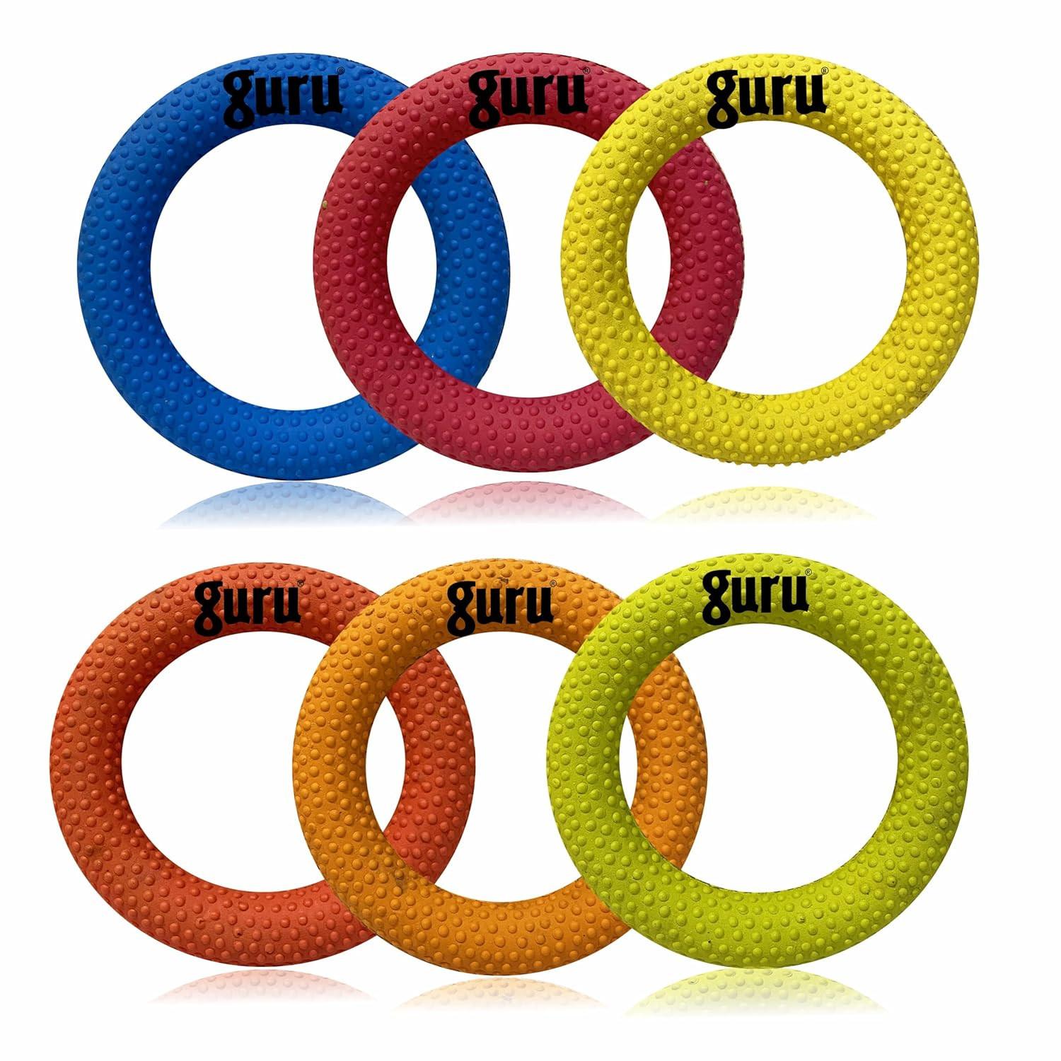 Guru Sponge Filled Dotted Rubber Tennikoit Ring – Lightweight Plastic Sport Ring | ProBadminton.in.