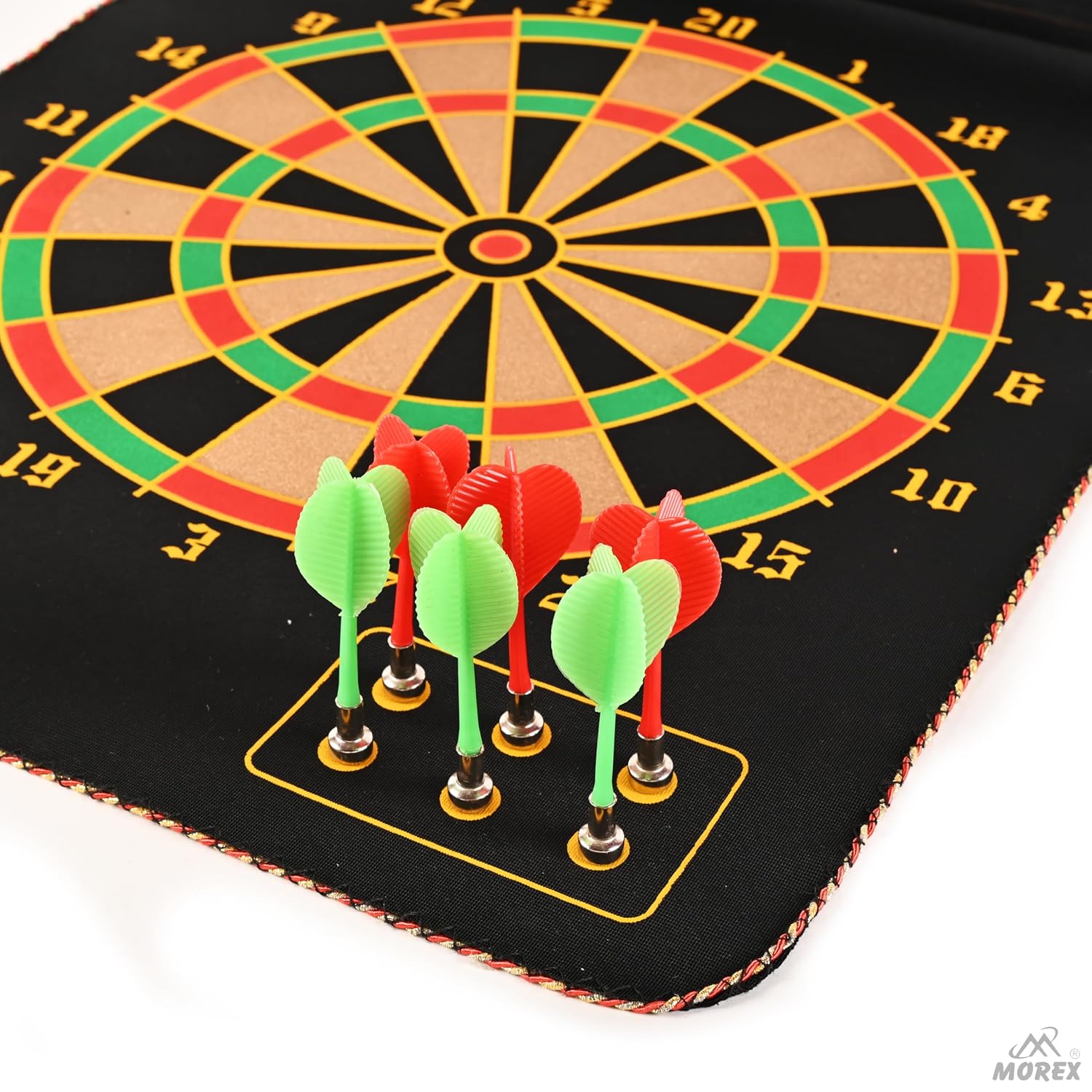 Safe magnetic dart board with darts for kids and adults