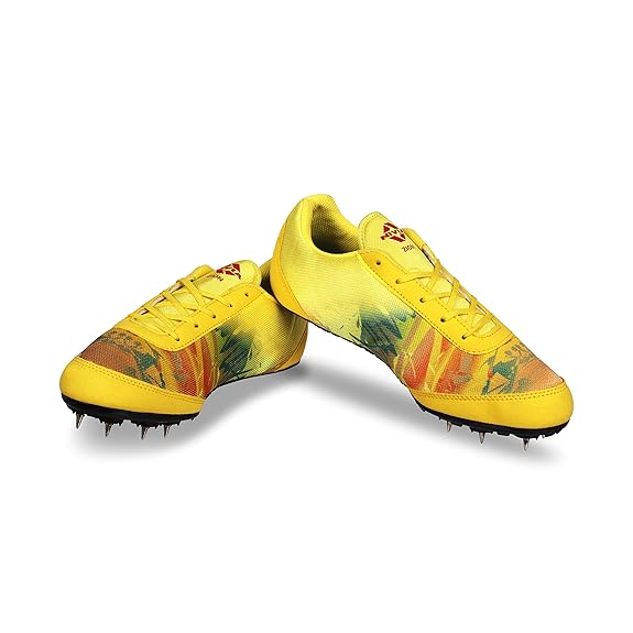 Nivia sprinting spikes with TPU sole and high traction design