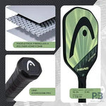 HEAD Extreme Elite Pickleball Paddle – Pro Paddle Ball in India | Best Pickleball Paddles India for Control & Power.