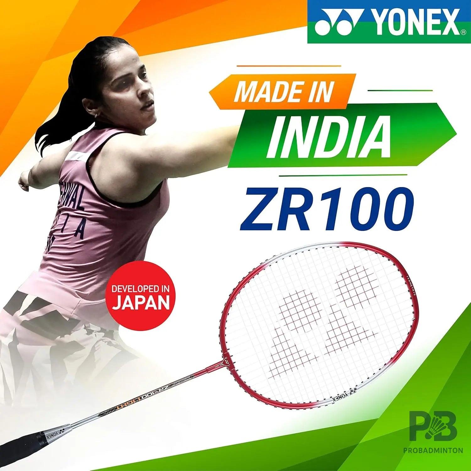 "Yonex ZR 100 Light Aluminium Badminton Racket – 5 Colors | Perfect for Beginners | ProBadminton.in" - Probadminton