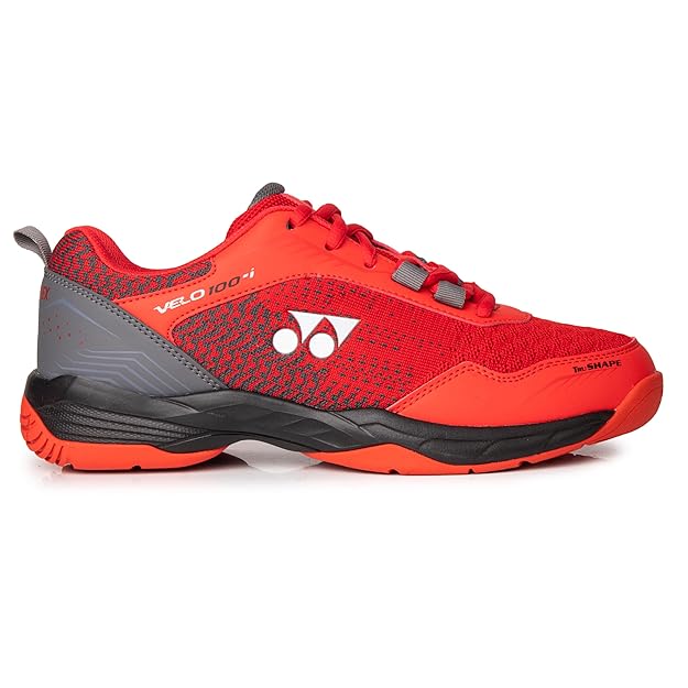 Yonex Velo 100 I Badmintion Shoe( RED/VELVET/NIGHT SHADOW)