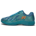 Yonex Blaze 3 Badminton Shoes | Neptune Green/Midnight Turquoise/Hyper Orange.