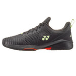 Yonex Sonicage 3 Power Cushion Tennis Shoes – Black Lime | Lightweight Speed & Comfort | ProBadminton.in.