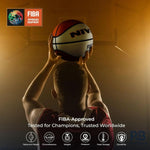 Nivia Top Grip Basketball Size 7 – FIBA Approved Rubber Basketball for Indoor & Outdoor Play | Durable, High-Grip Brown Ball.