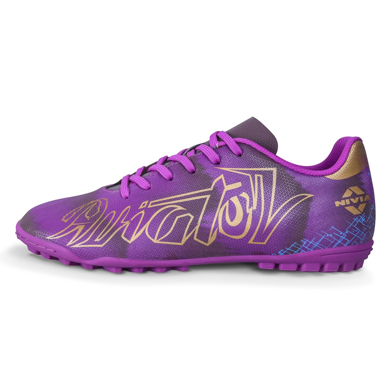 Nivia Aviator 3.0 turf football shoes for men with TPU sole and EVA insole