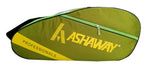 Ashaway AB 4000 Double Zip Badminton Kit Bag (Green, Size M) | Durable Graphite Sports Bag – Buy Online at Probadminton.in.