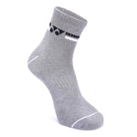 yonex 2574s badmnton socks light grey

