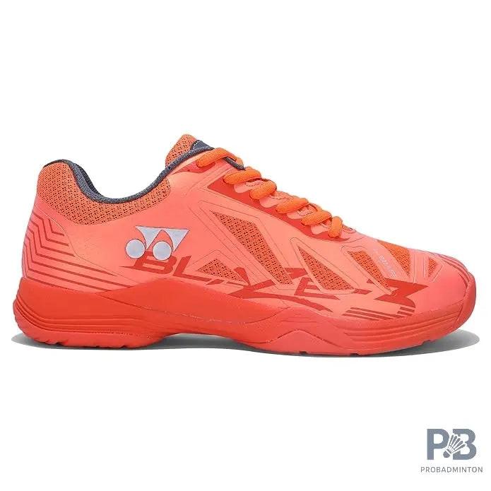 Yonex Blaze 3 Badminton Shoes | Hyper Orange/Midnight Turquoise.