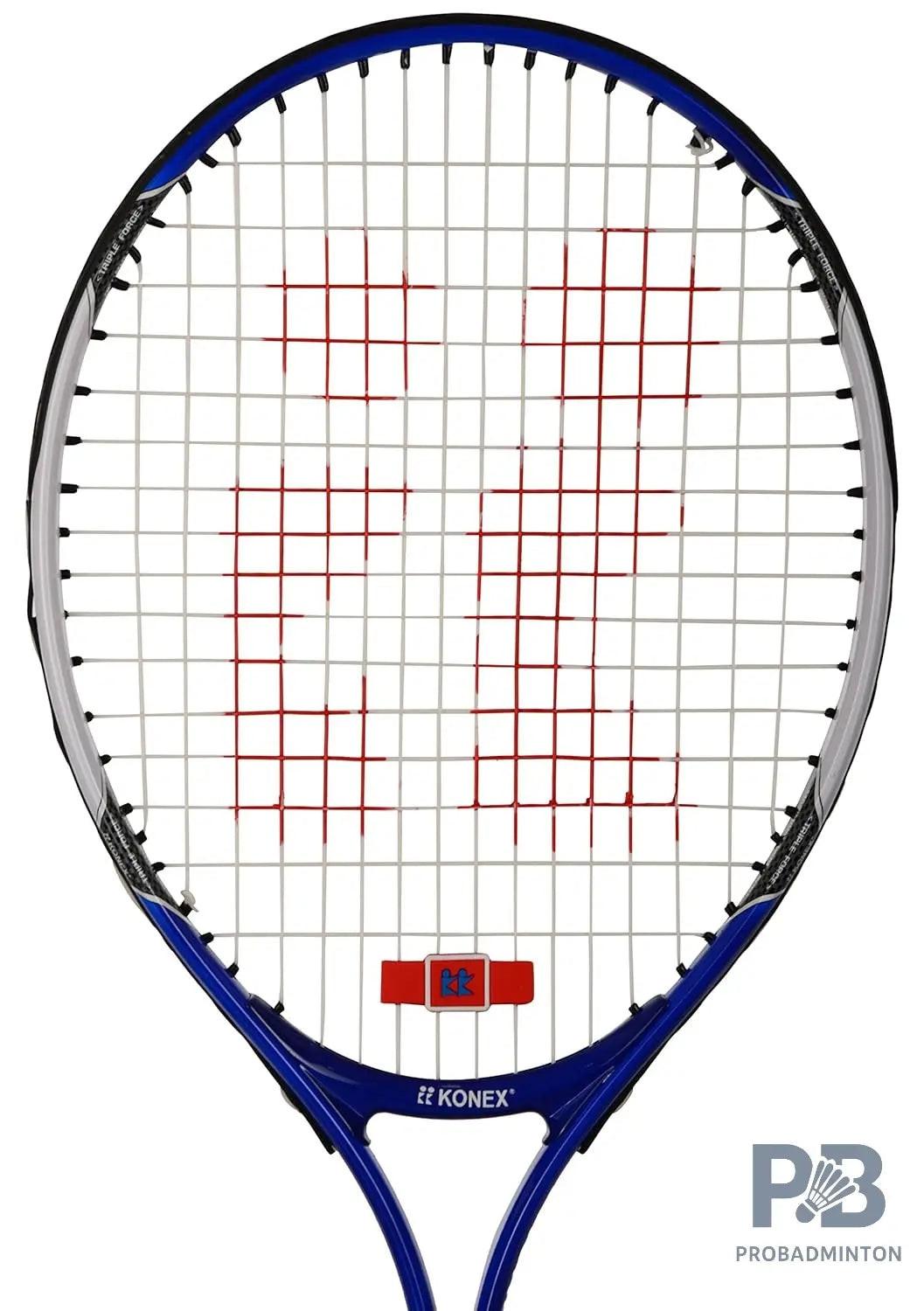 Konex Carbon-Steel Tennis Racquet Size 21 – Lightweight Junior Tennis Racket for Kids.