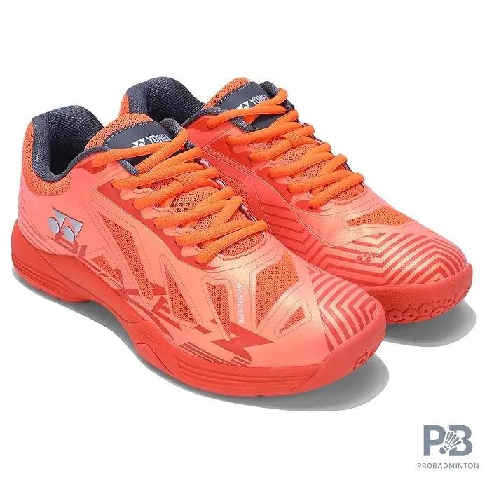 Yonex Blaze 3 Badminton Shoes | Hyper Orange/Midnight Turquoise.