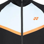 Yonex Track Suit 2500 for Men (Jet Black/Dark Navy) | Premium Badminton & Tennis Warm-Up Suit | Quick-Dry + UV Protection | Long Sleeve Pull-On Design.