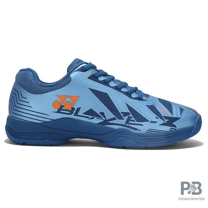 Yonex Blaze 3 Badminton Shoes | Crystal Teal/Hyper Orange.