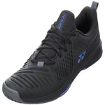 Yonex Sonicage 3 Power Cushion Tennis Shoes – Black | Lightweight Speed & Comfort | ProBadminton.in.