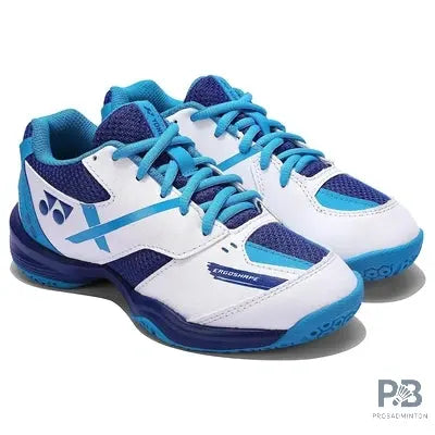 YONEX POWER CUSHION SHB 39 BADMINTON SHOE WHITE BLUE.