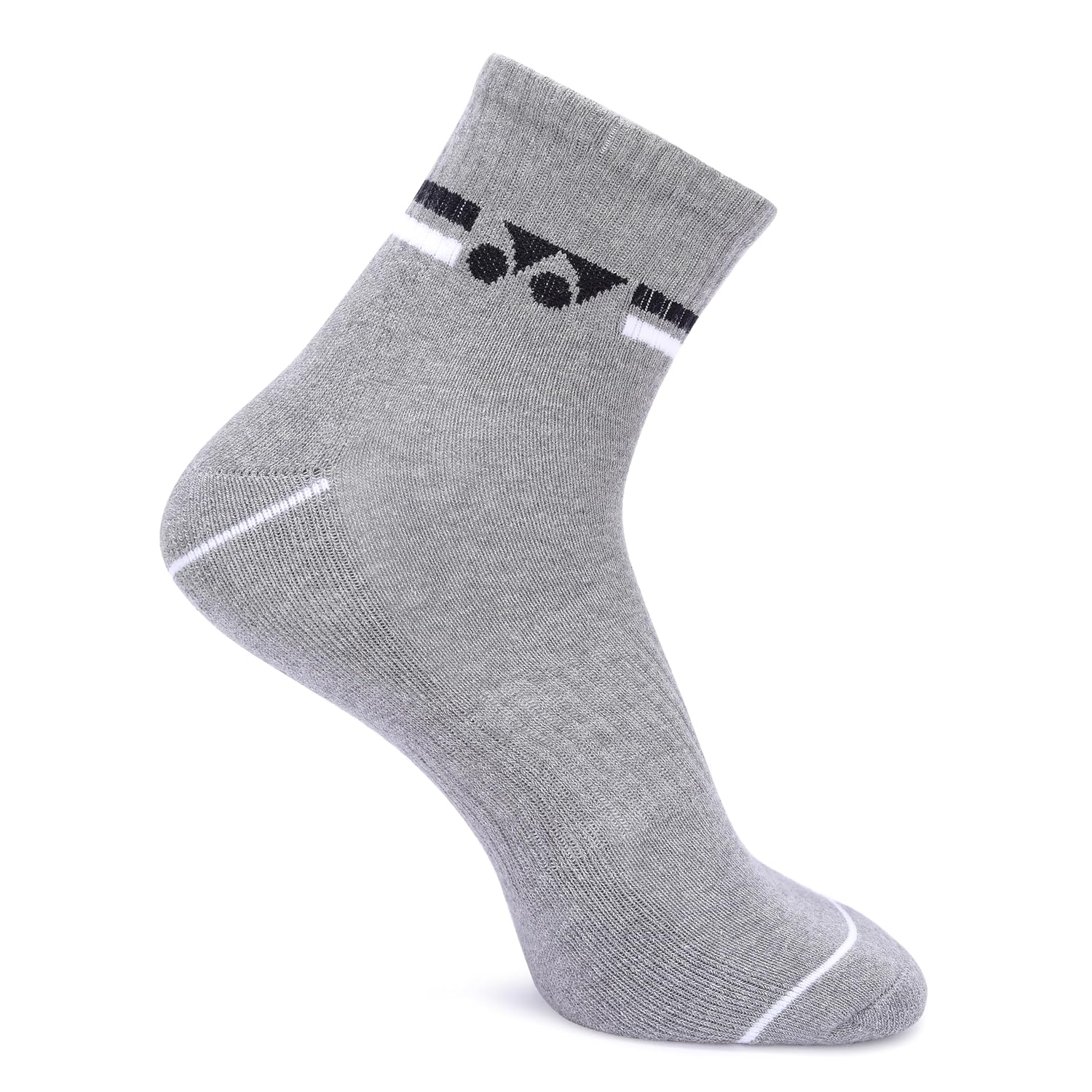 yonex socks m 2574s 1x1 light grey

