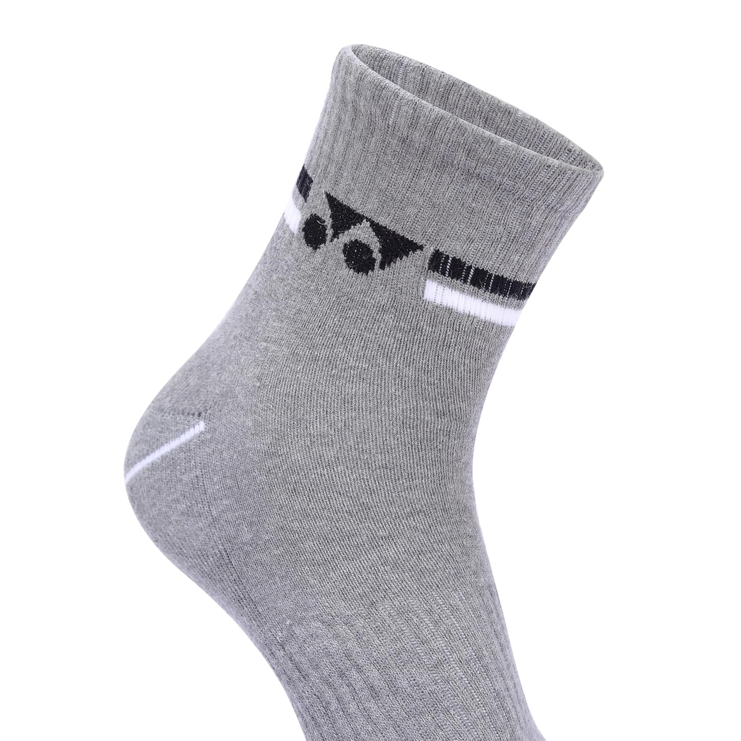 yonex sports socks m2574s light grey 1x1

