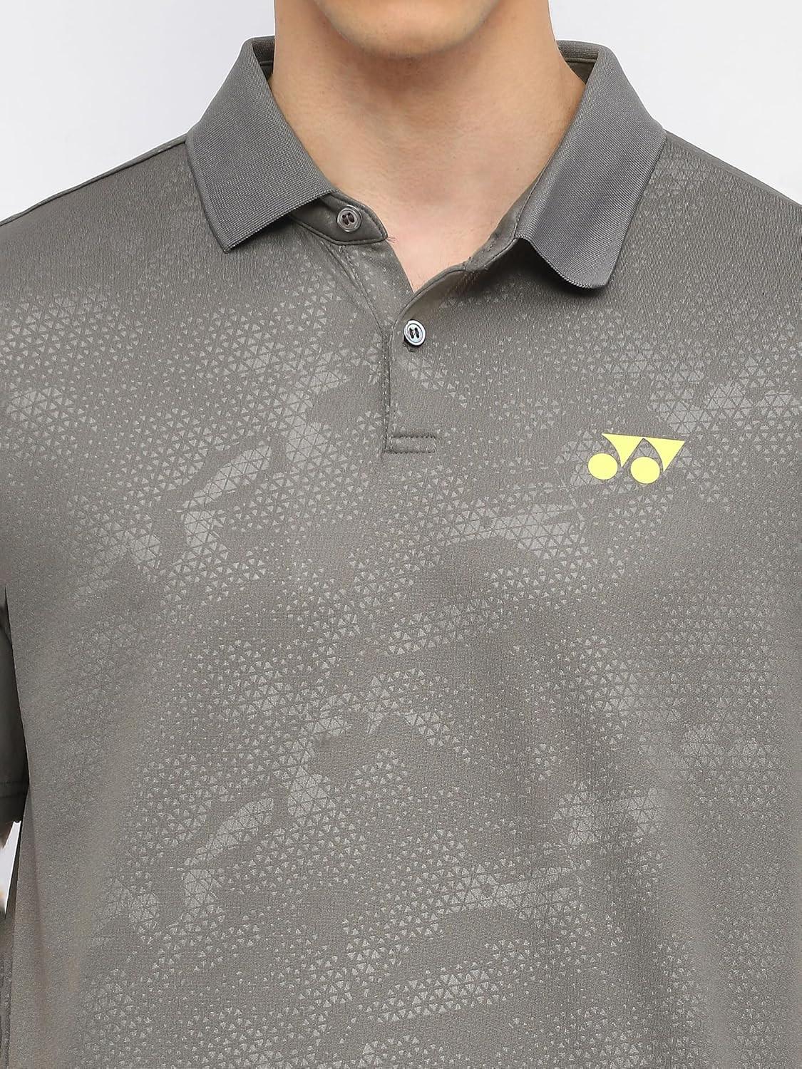 Yonex T-Shirt Polo 2969 Men’s Wear | Poppy Seed | Lightweight Badminton Sportswear.
