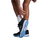 Hundred Blade Lite Badminton Shoe | BLACK/BLUE/YELLOW.