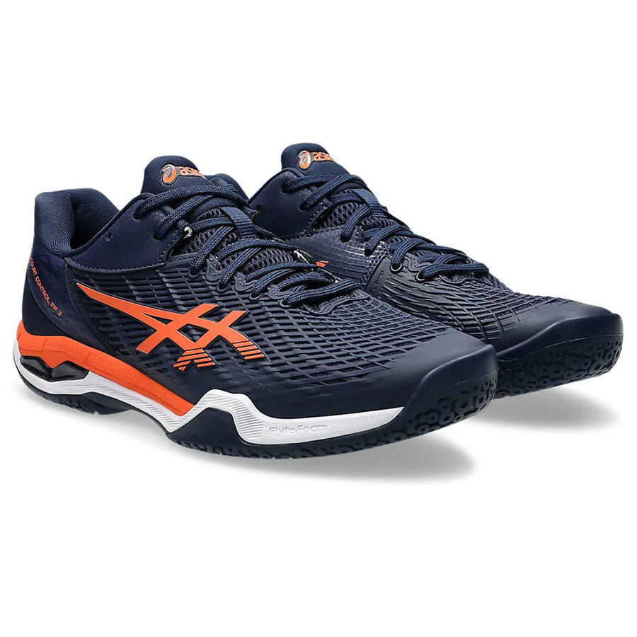 Asics Court Control FF3 Shoes (Midnight / Nova Orange)