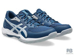 Asics Gel Rocket 12 Badminton Shoe | Mako Blue/ Piedmont Grey.