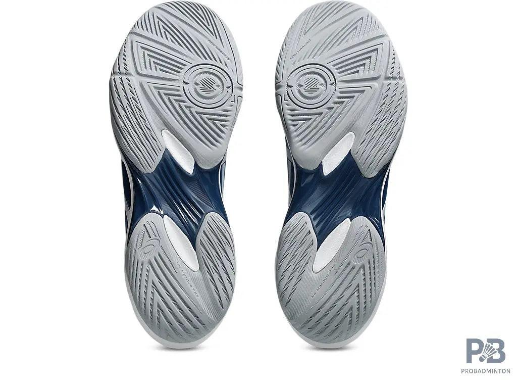 Asics Gel Rocket 12 Badminton Shoe | Mako Blue/ Piedmont Grey.
