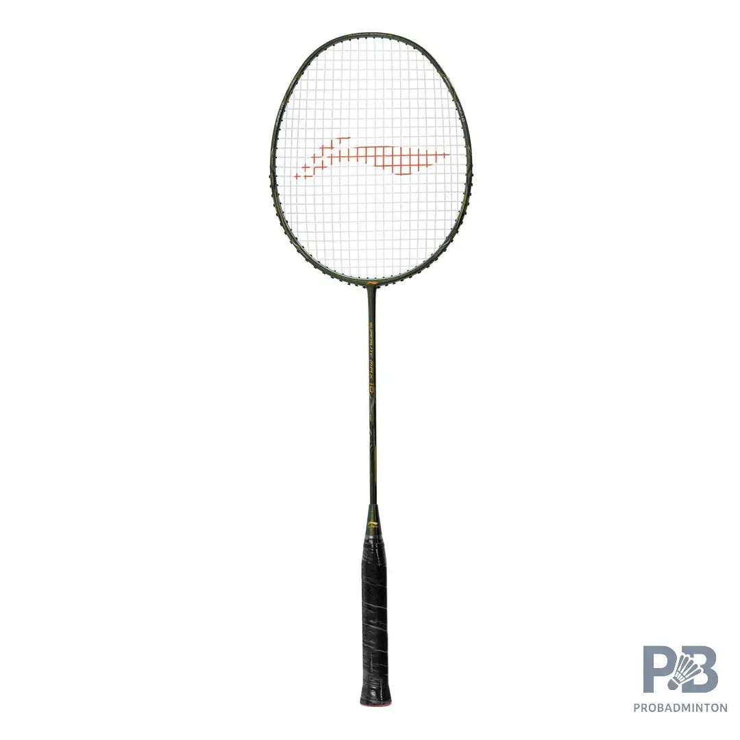 Li-Ning G-Force Superlite Max 10 Badminton Racket – Ultra-Light Carbon Fiber, Head Heavy, 80g (Assorted Colors) – Professional Attacking Racket.