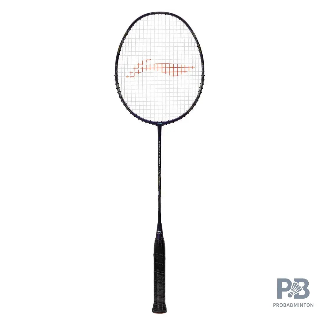Li-Ning G-Force Superlite Max 10 Badminton Racket – Ultra-Light Carbon Fiber, Head Heavy, 80g (Assorted Colors) – Professional Attacking Racket.