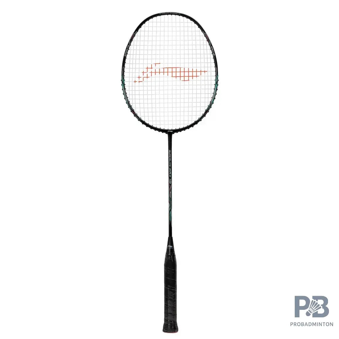 Li-Ning G-Force Superlite Max 10 Badminton Racket – Ultra-Light Carbon Fiber, Head Heavy, 80g (Assorted Colors) – Professional Attacking Racket.