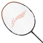Li-Ning Windstorm 78 S Badminton Racket | Black/Bronze.